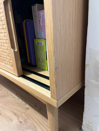 Estantería Madera y Ratán Maisons du Monde