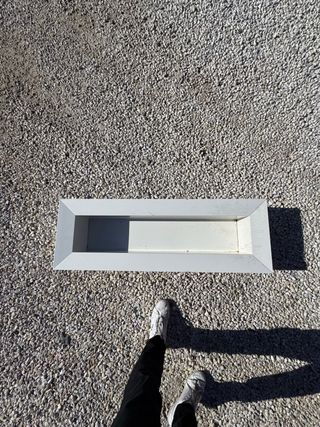 Estantería Rectangular Blanca