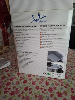 Freidora Jata La Ecológica 1 Litro