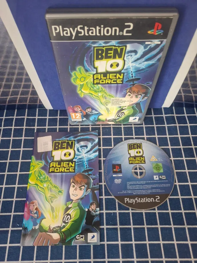 🇪🇸PS2 BEN 10 ALIEN FORCE ORIGINAL COMPLETO