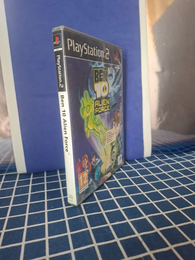 🇪🇸PS2 BEN 10 ALIEN FORCE ORIGINAL COMPLETO
