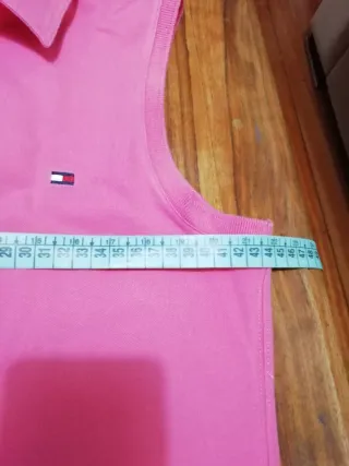 Vestido Polo Rosa Tommy Hilfiger Talla M