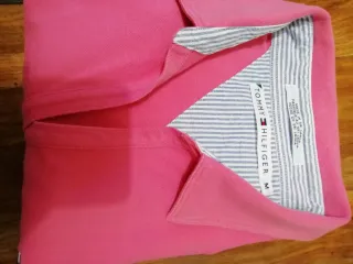 Vestido Polo Rosa Tommy Hilfiger Talla M