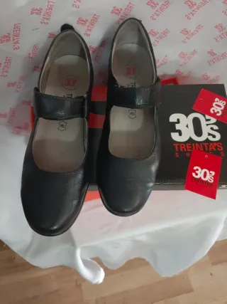 Zapatos 30 Talla 40 Negros Cómodos