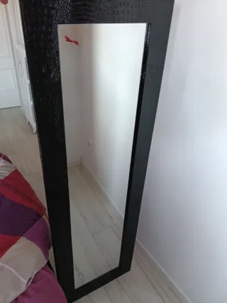 Specchio da terra nero