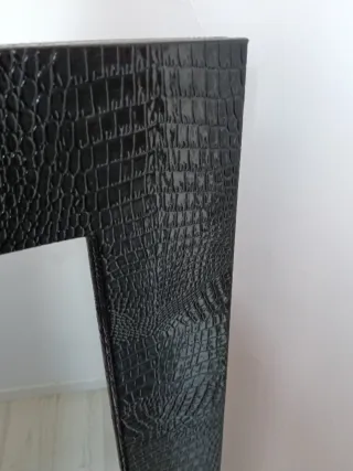 Specchio da terra nero