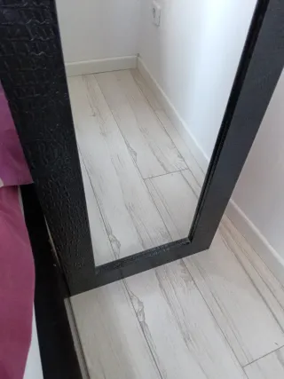 Specchio da terra nero