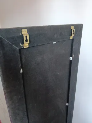 Specchio da terra nero