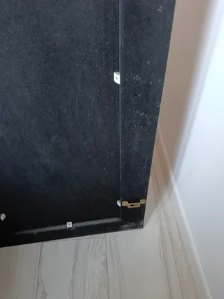 Specchio da terra nero