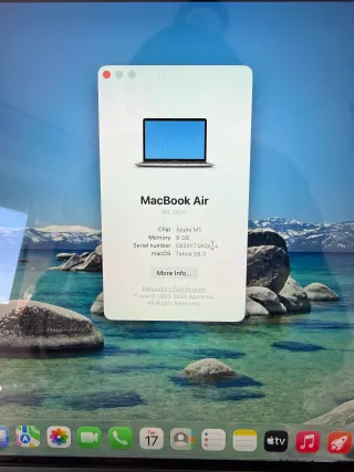 MacBook Air M1 8/256GB | Tastiera Inglese/Russo