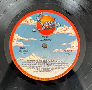 YAZZ - Wanted LP Vinilo