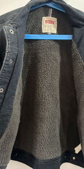 Cazadora vaquera Levi's infantil forrada