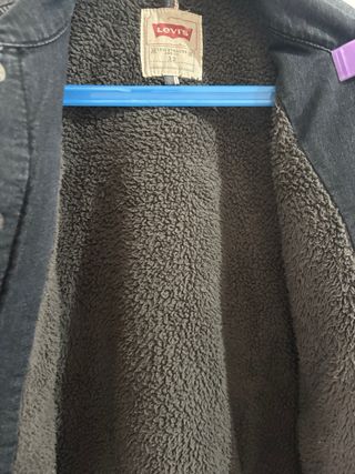 Cazadora vaquera Levi's infantil forrada