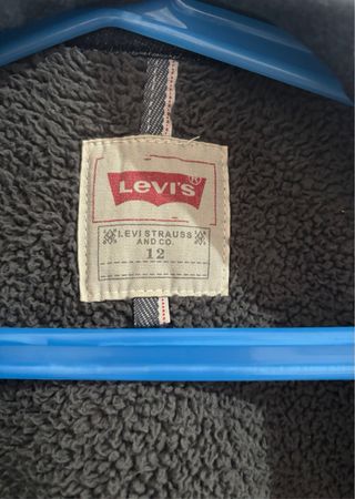 Cazadora vaquera Levi's infantil forrada