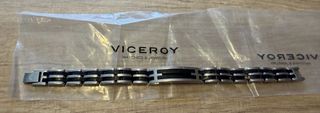 Pulsera Viceroy Plata y Negro