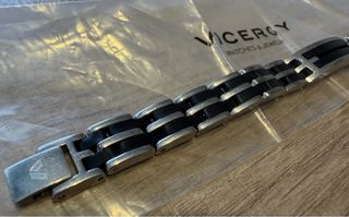 Pulsera Viceroy Plata y Negro