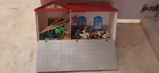 Granja Playmobil con animales y figuras