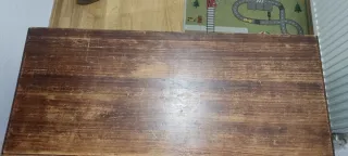 Baúl de madera maciza