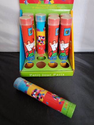 Bote Lápices Colores Petit Jour Elmer o Maisy. Nue
