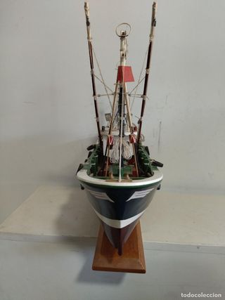 Maqueta Barco Pesquero Madera