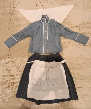 Traje Casera Niña Talla 0