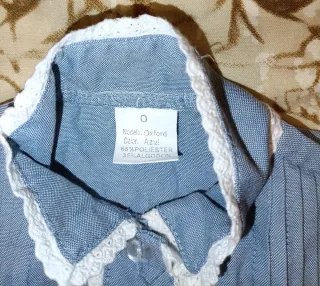 Traje Casera Niña Talla 0