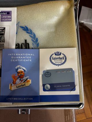 Set Coltelli Kaiserbach con Valigetta