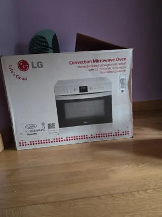 Horno LG convección/gril/Microondas 31Litros