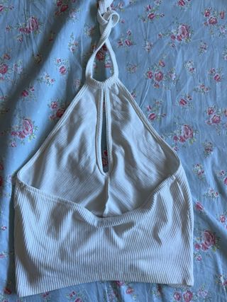 Conjunto Top y Pantalón Blanco Talla XS/S