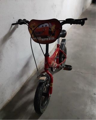 Bici infantil Cars Roja