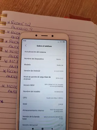 Xiaomi Redmi 6 Blanco