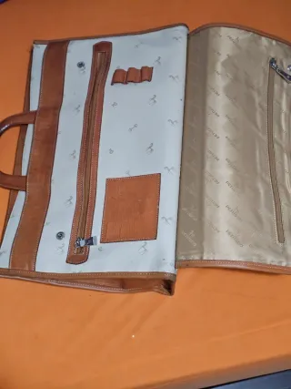 Lote 4 Bolsos Petusco Cuero Genuino