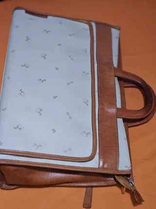 Lote 4 Bolsos Petusco Cuero Genuino