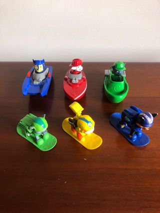 Set de rescate Paw patrol + 6 muñecos