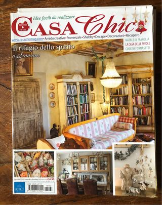 Cinque riviste Casa Chic