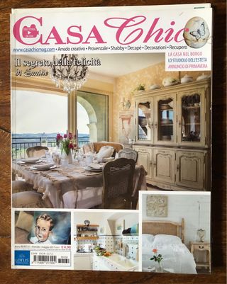 Cinque riviste Casa Chic