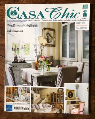 Cinque riviste Casa Chic