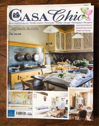 Cinque riviste Casa Chic