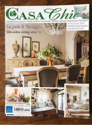 Cinque riviste Casa Chic