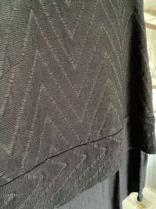 Top Maje negro talla XS