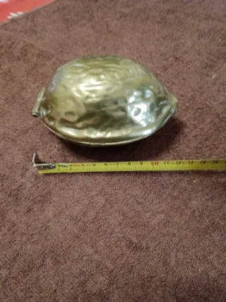 Schiaccianoci vintage ottone pesante