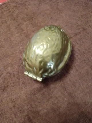 Schiaccianoci vintage ottone pesante