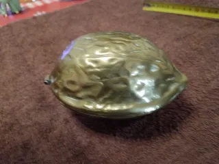 Schiaccianoci vintage ottone pesante