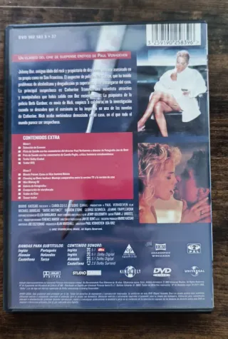 Instinto Básico DVD Edición Especial Doble Disco