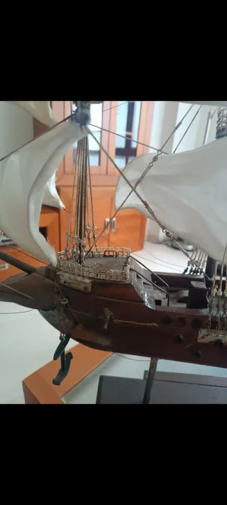 OFERTA Maqueta barco velero artesanal