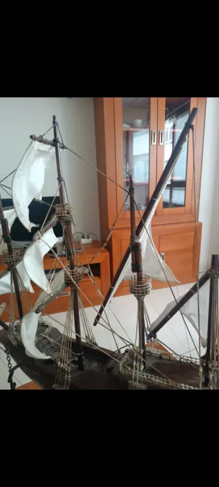 OFERTA Maqueta barco velero artesanal