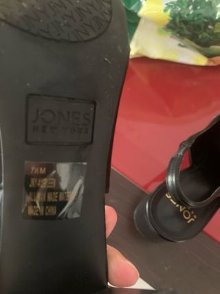 Zapatos slingback tacón ancho Jones New York