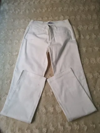 Blazer Pilar Prieto roja y blanco