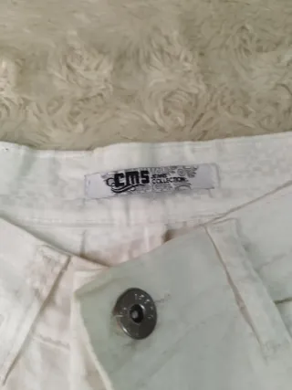 Blazer Pilar Prieto roja y blanco