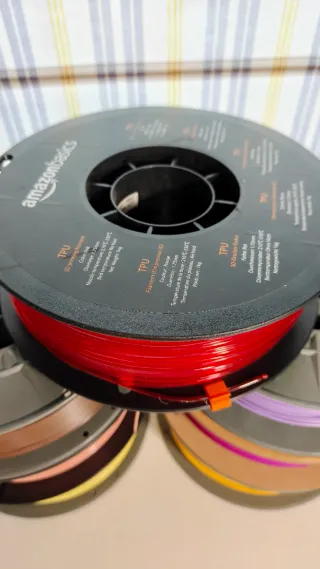 Lote Filamento PLA y TPU Impresora 3D